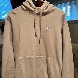 Nike Men's Tan Hoodie
